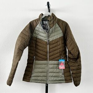 Columbia Women's Powder Lite II Full Zip Jacket in Green, Size S, New with Tag